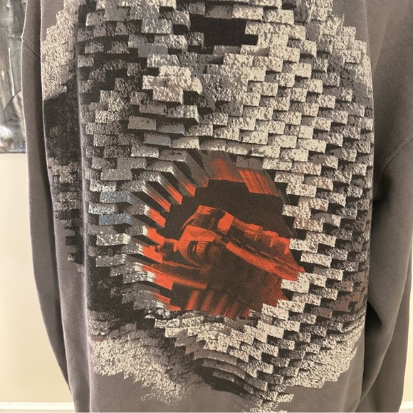 Pink Floyd XL The Wall Tour Hoodie Distressed and loved - Picture 11 of 15